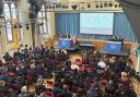 Students came together at The Queen's School, Chester for the Model United Nations conference.