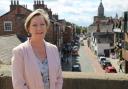 Samantha Dixon MP on Chester City Walls.