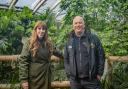 Labour deputy leader Angela Rayner toured Chester Zoo with animal care teams, conservation experts and CEO Jamie Christon.