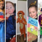Youngsters dress up for World Book Day.