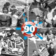 Fun on the Dee with the Chester Raft Race of 1990.