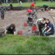 An archaeological dig will be held in Grosvenor Park.