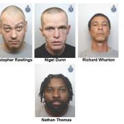 The four men were jailed at Chester Crown Court.