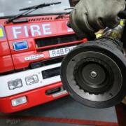 Firefighters attended the scene in Oak Bank Lane, Chester.