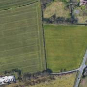 The Gypsy and Traveller site would have been built on land bordered by Heath Lane and Welsh Road in Childer Thornton. Picture: Google Maps.