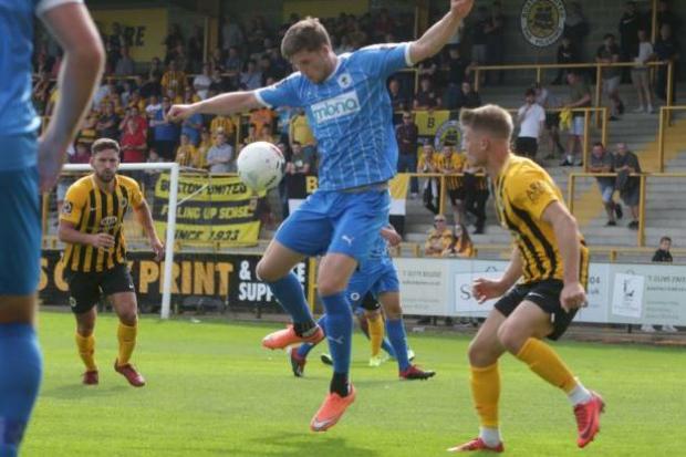 Action from Chester's 1-1 draw at Boston United. Pictures: RICK MATTHEWS