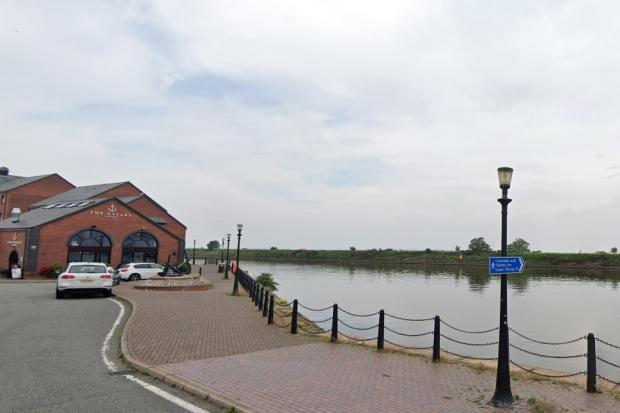 The canal at Telfords Quay, Ellesmere Port. Picture: Google Street View.