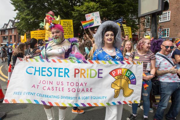Chester Pride 2018. Credit: Brent Jones