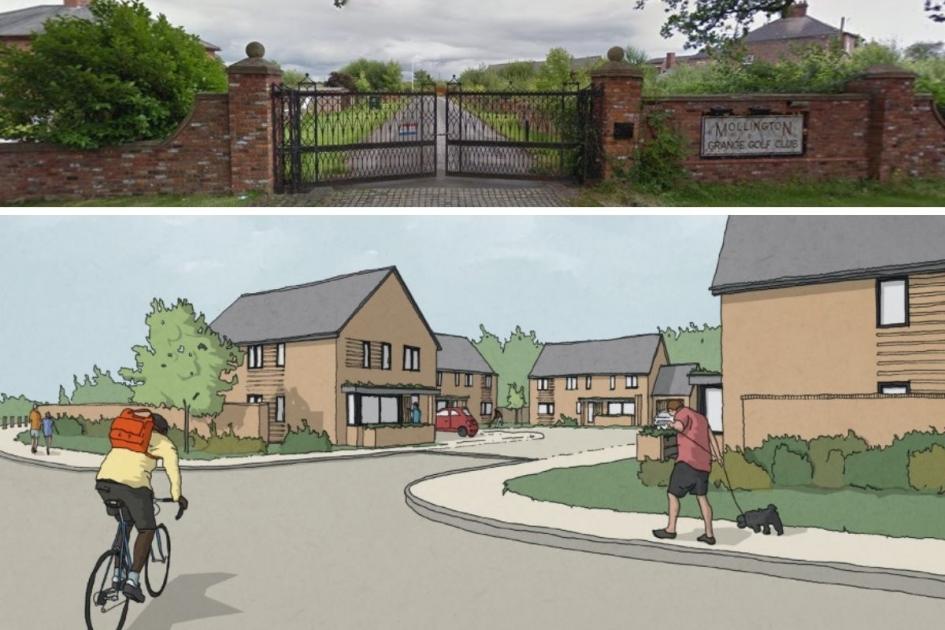 Plans lodged to build homes on old Mollington Golf Club site | Chester and District Standard 