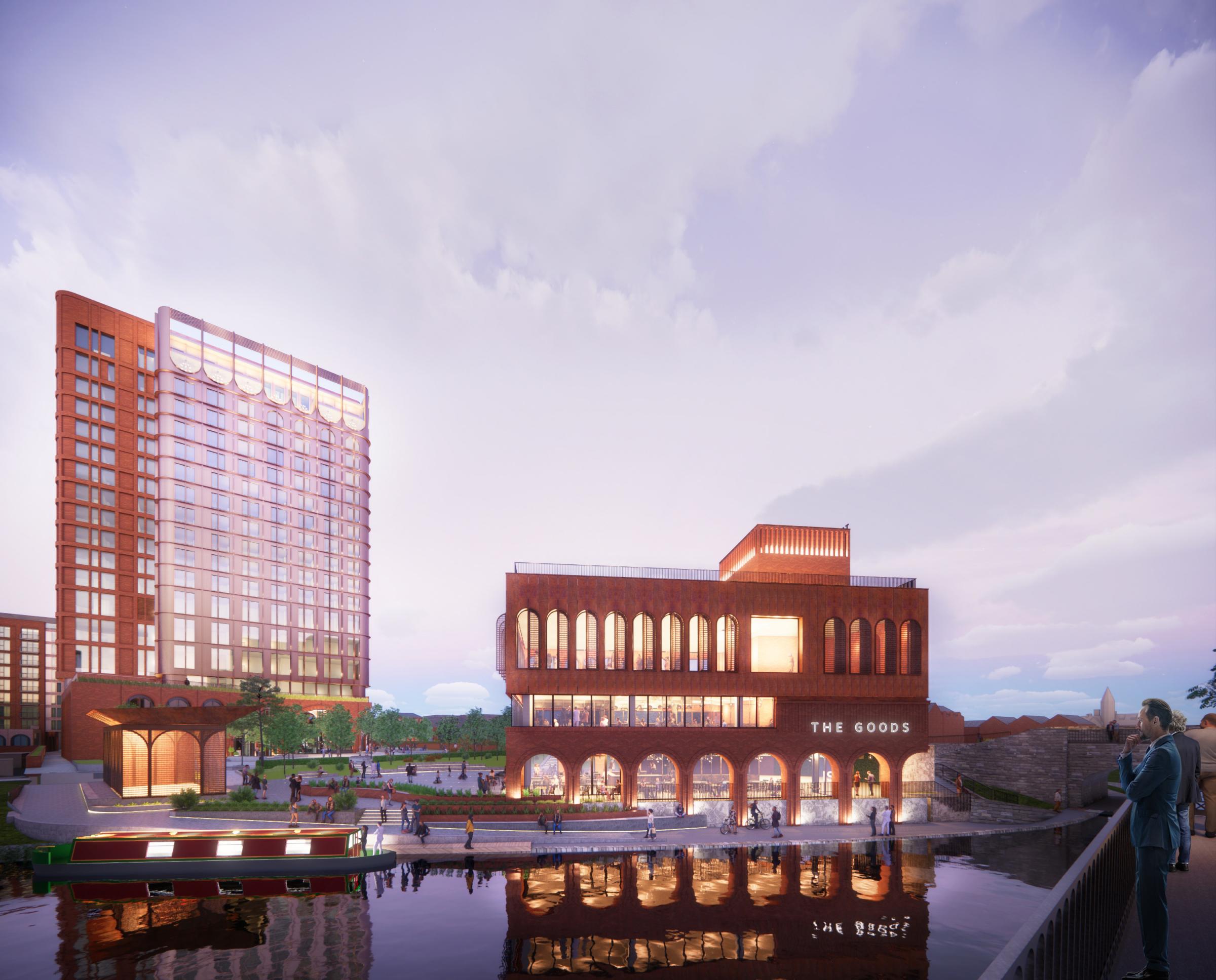 Phase 1B will sit alongside Canal Turn, which started on site this year. Picture credit: Jestico+Whiles.