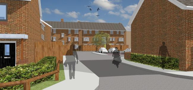 Work to modernise Sutton Way flats starts next month.