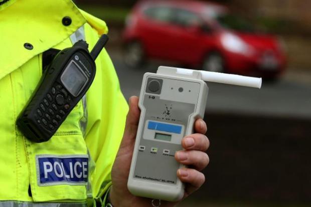 Two drivers have been banned from the roads after drink driving