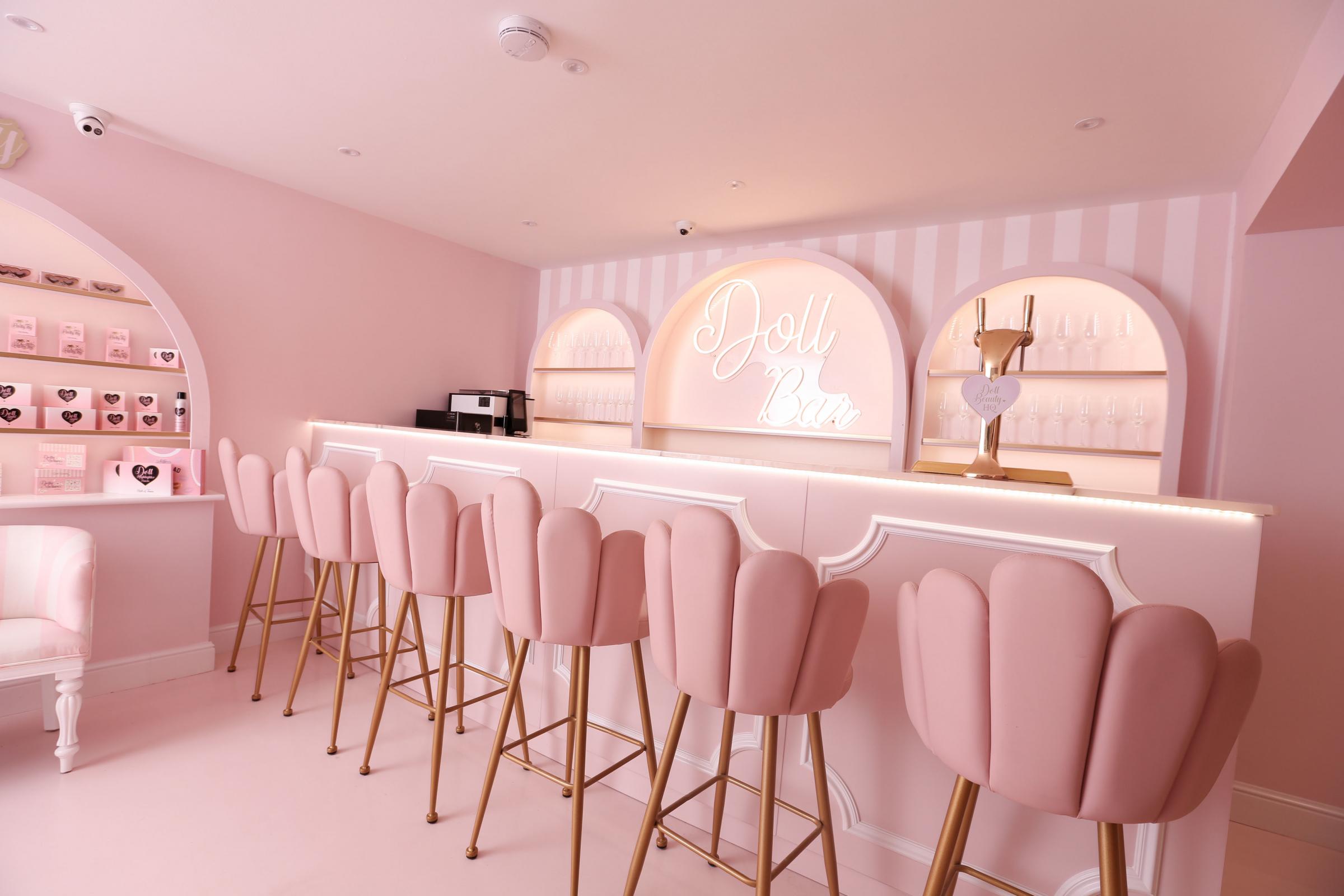 Inside the new Doll Beauty HQ in Chester.