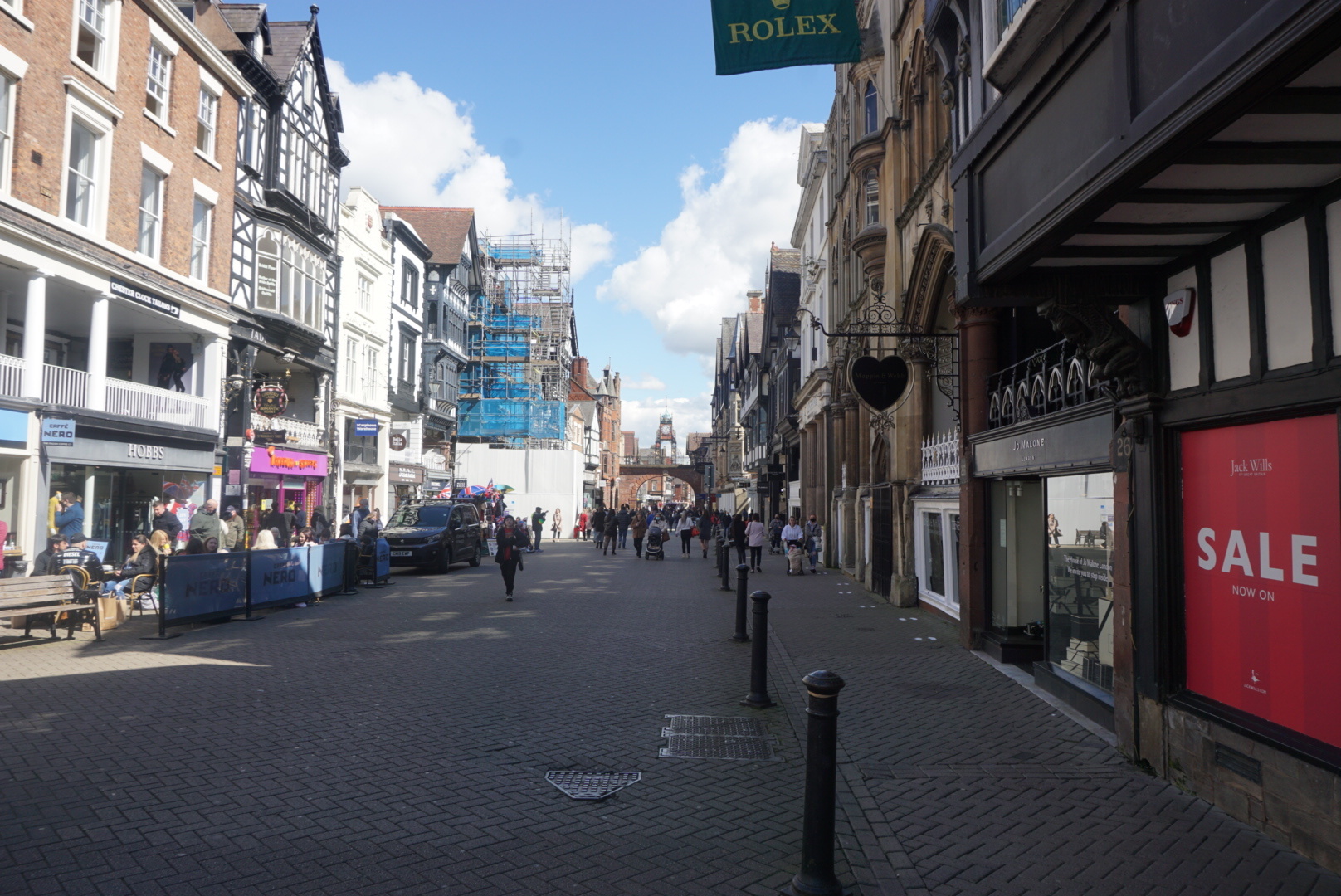 Chester city centre is open for business, despite the ongoing Northgate Development and Clockwise Chester works.