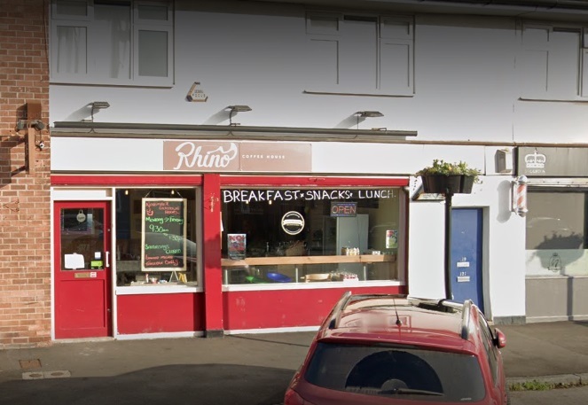 Rhino Coffee House on Christleton Road, Chester. (Google Street View)