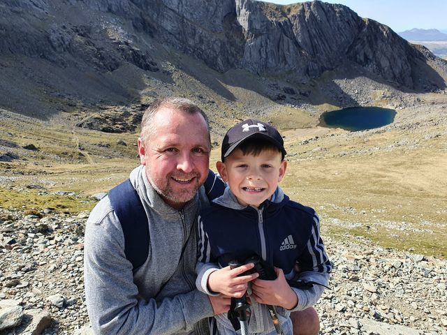 Cal Graham trekked up Snowdon to raise thousands of pounds for Ellesmere Port causes.