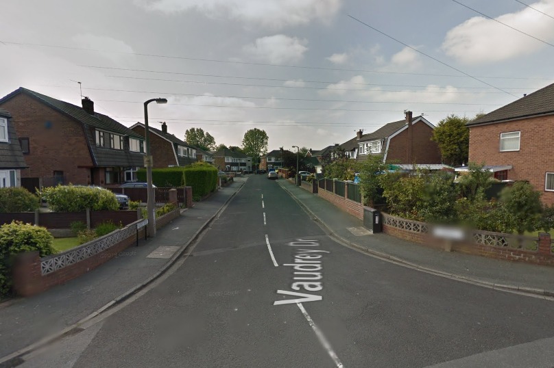 The incident occurred on Vaudrey Drive in Woolston (Image: Google Maps)
