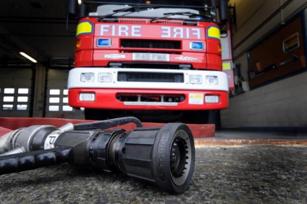 Firefighters were called out to Ellesmere Port.