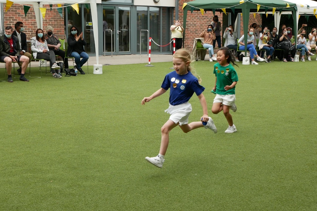 The Firs Independent School pupils had fun during their sports day.