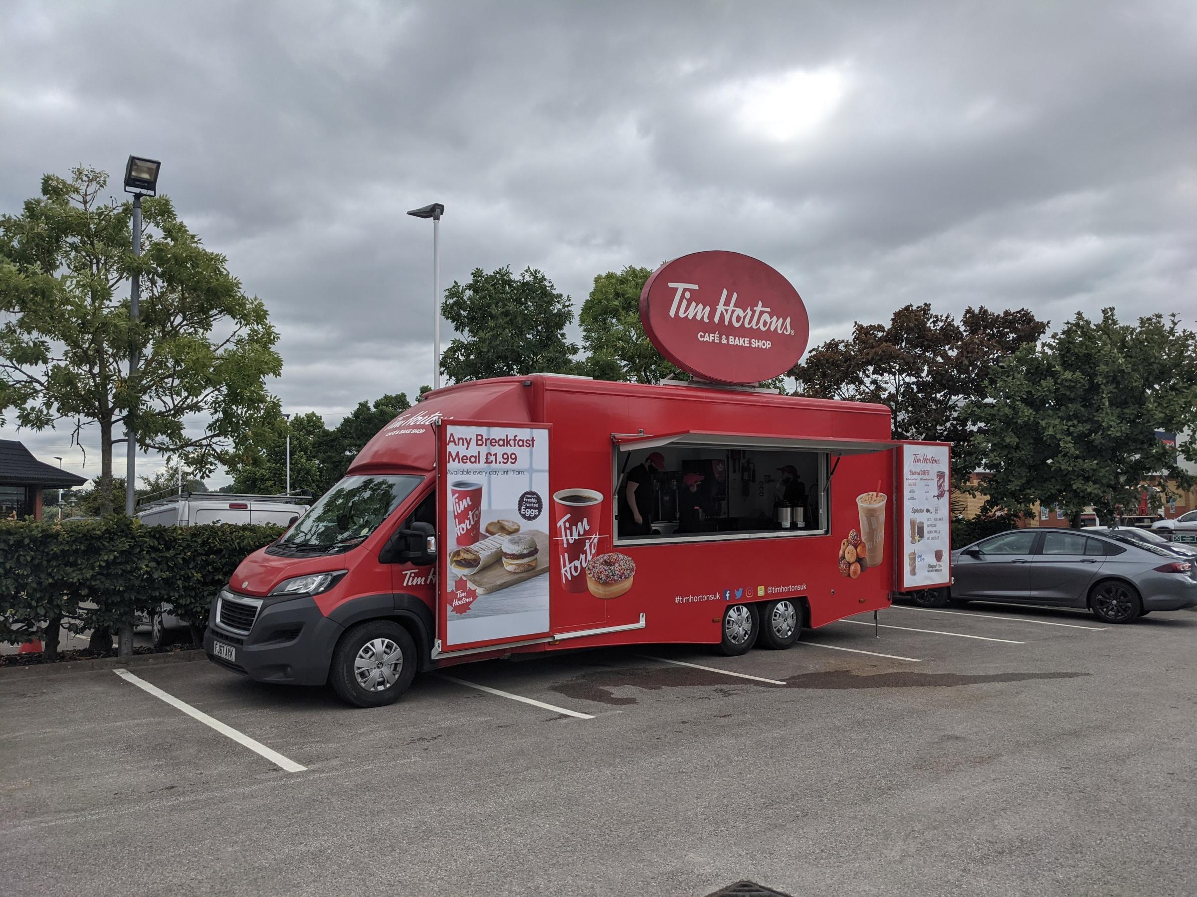 The new Tim Hortons restaurant at the Chester Retail Park opens on Saturday.