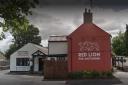 Red Lion pub in Penyffordd. 