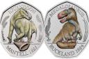 The Royal Mint has created three new dinosaur 50p coins. Picture: Royal Mint