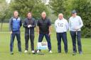 Liverpool players Robbie Fowler and Steve Staunton attended as 144 golfers took part in the event to raise money for Stick 'n' Step.