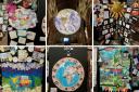 Artwork by Cheshire school pupils is on display at Chester Cathedral.