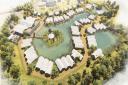 Spectacular artist's impressions of Chester Zoo's new overnight lodges plan. Picture: Chester Zoo.