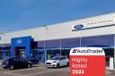 Evans Halshaw on Sovereign Way has achieved Auto Trader's Highly Rated status.