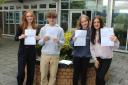 Upton-by-Chester students celebrate an 'exceptional' crop of results on GCSE results day.