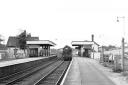 Beeston Castle and Tarporley Station could soon be back on track. Pictured, the station in 1961.