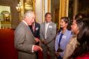 CWP nurse Blessy Pappachan meets His Majesty King Charles at Buckingham Palace.