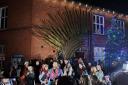The Garden Quarter Christmas lights switch-on was once again a musical celebration. Picture: Newsquest.