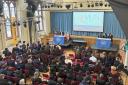 Students came together at The Queen's School, Chester for the Model United Nations conference.