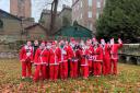 Sykes Holiday Cottages staff at the Santa Dash