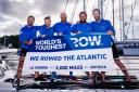 The HMS Oardacious team of Matt Main, Dan Seager, Rob Clarke, Ian Allen and Mike Forrester MBE. Picture: World's Toughest Row.