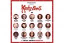 The cast for 'Kinky Boots' at Storyhouse.