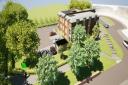 The proposed new apartment block in Murdishaw, Runcorn
