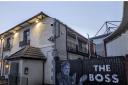‘The Boss’ mural outside the Turf pub by Liam Stokes-Massey