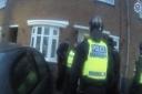 Police raids in Chester and Ellesmere Port on Wednesday, March 6. Picture: Cheshire Police/YouTube.