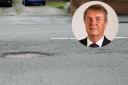 Cllr Loftus has hit out at the state of the borough's roads