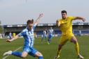 George Green almost won the game for Chester against Brackley