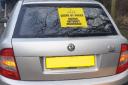 One of the cars seized by police in Wirral this weekend. All images: Merseyside Police