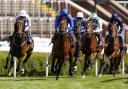 Youth Spirit ridden by Tom Marquand (second right) on their way to winning the Chester Vase Stakes during City Day of the Boodles May Festival 2021 at Chester Racecourse. Picture: Alan Crowhurst/PA Wire.