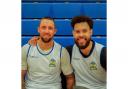 Ben Mockford and Teddy Okereafor arrived from Bristol Flyers at the start of the season and have played together for several years with GB. Pic courtesy of Vlad Ionasc