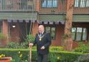 Lord Mayor Cllr Martyn Delaney with the new Jubilee tree