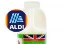 Milk bottles in Aldi's Cheshire stores may soon look subtley different.