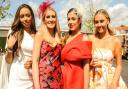 Chester Racecourse Ladies Day, Picture Lauryn Bromley-Pryce, Lauren Kellett, Abbie Johnson and Daniel Sanderson.
SW2082022.