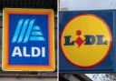 Aldi and Lidl middle aisles will be restocked on Thursday ( PA/ Canva)